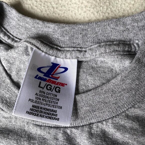 Vintage Y2K 00s Super Bowl NFL Atlanta Georgia AFC NFC XXXIV Graphic Tee Shirt L - Picture 5 of 7